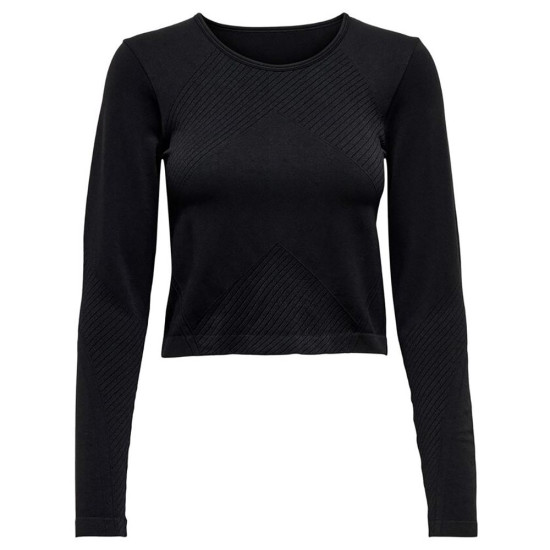 Only Γυναικεία μακρυμάνικη μπλούζα crop